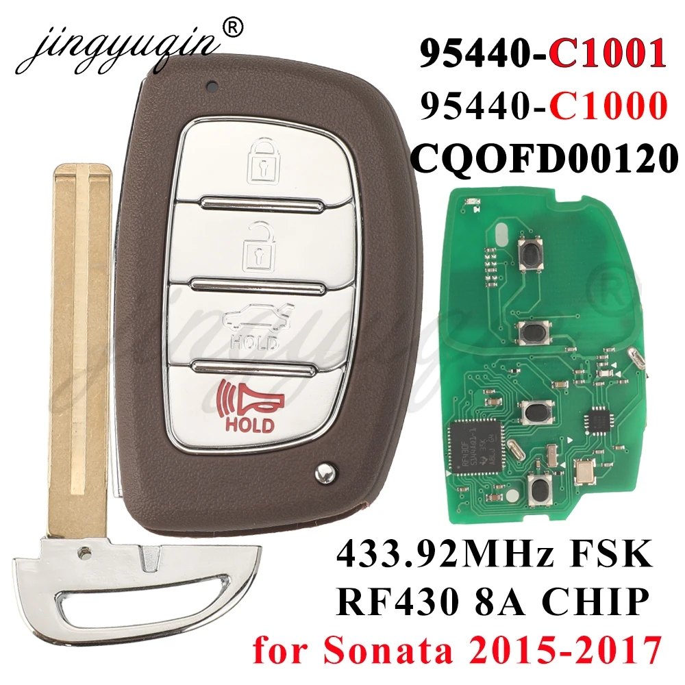 Hyundai Sonata smart remote car key