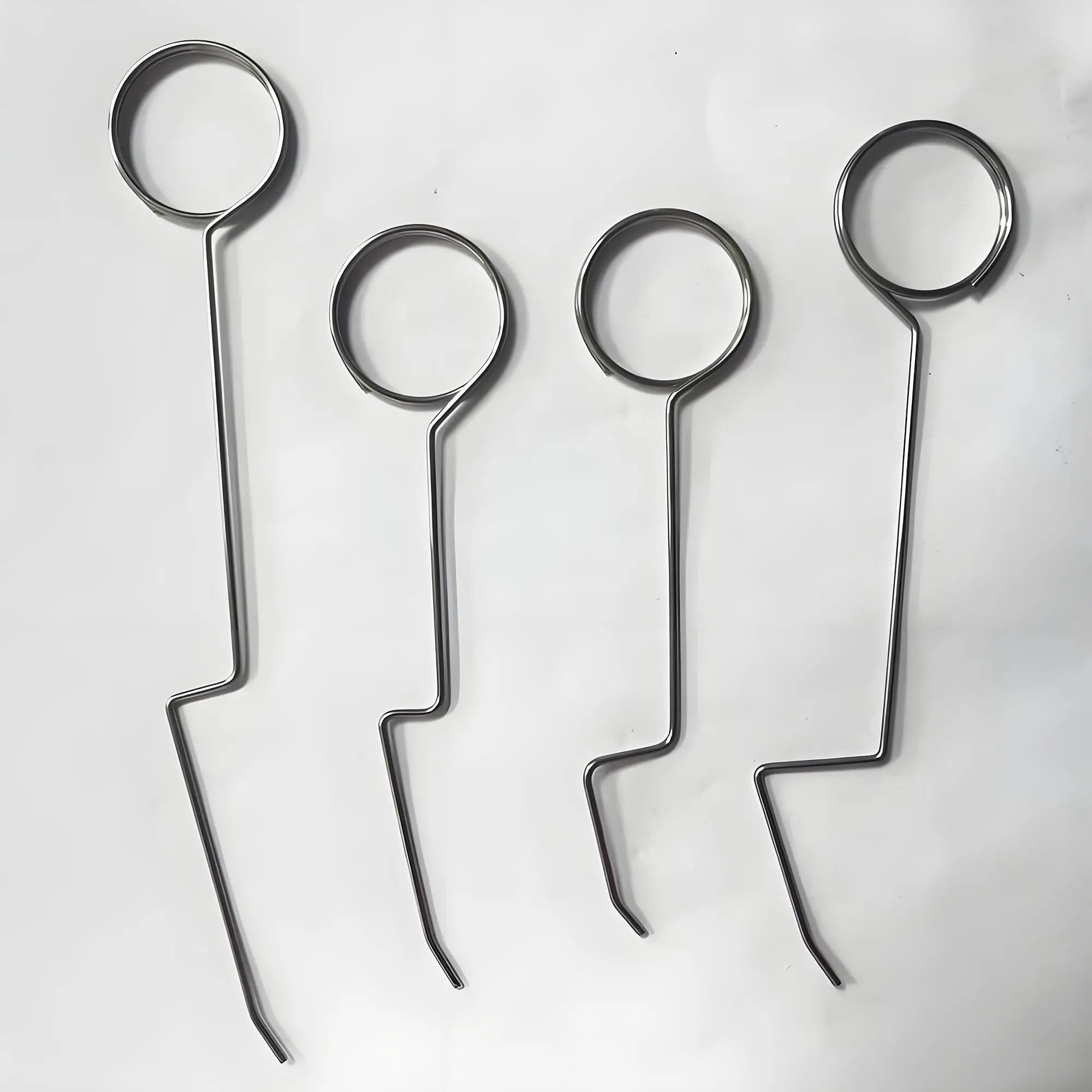 4-Piece Locksmith Tool Kit with Hooks High-Quality Set for Beginners Lock Picking Training Disassembly Practice Tools