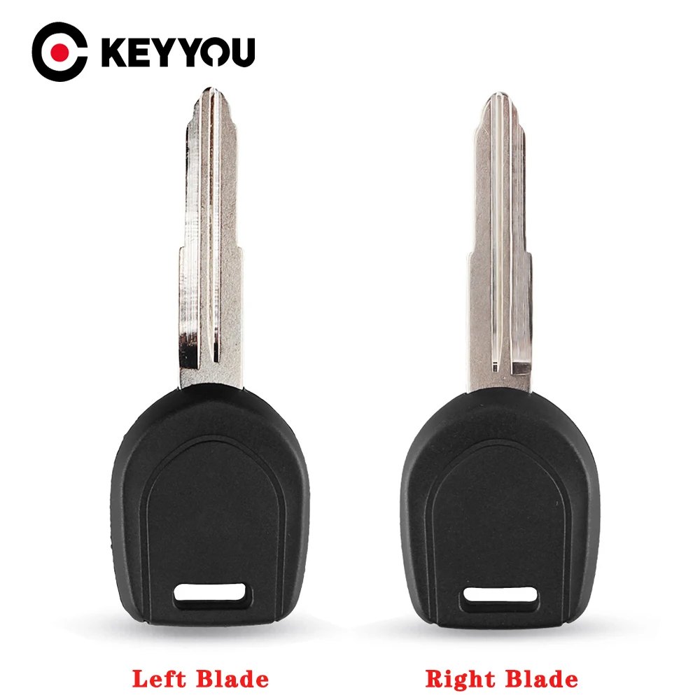KEYYOU Transponder Car Key Shell Case For Mitsubishi Eclipse Endeavor Galant Lancer Grandis I-Miev Remote Key MIT11R MIT8 Blade
