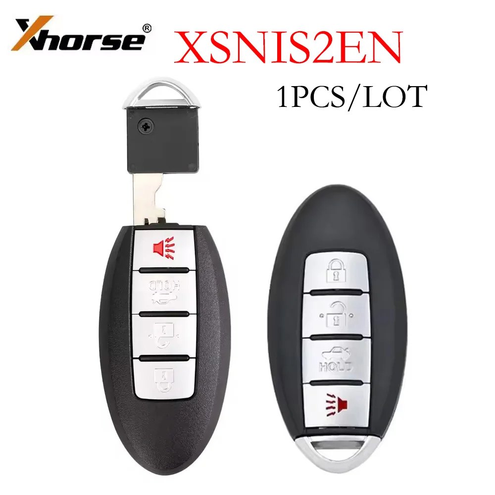 1PCS/LOT Xhorse XSNIS2EN Smart Key for Nissan Style 4 Buttons VVDI2 MINI Tool