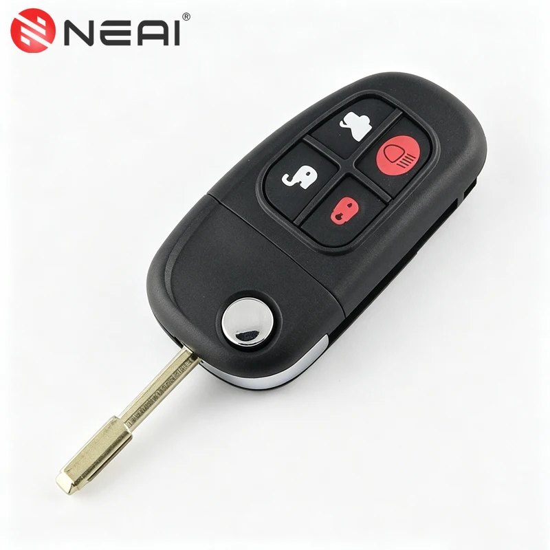 Jaguar folding remote key housing