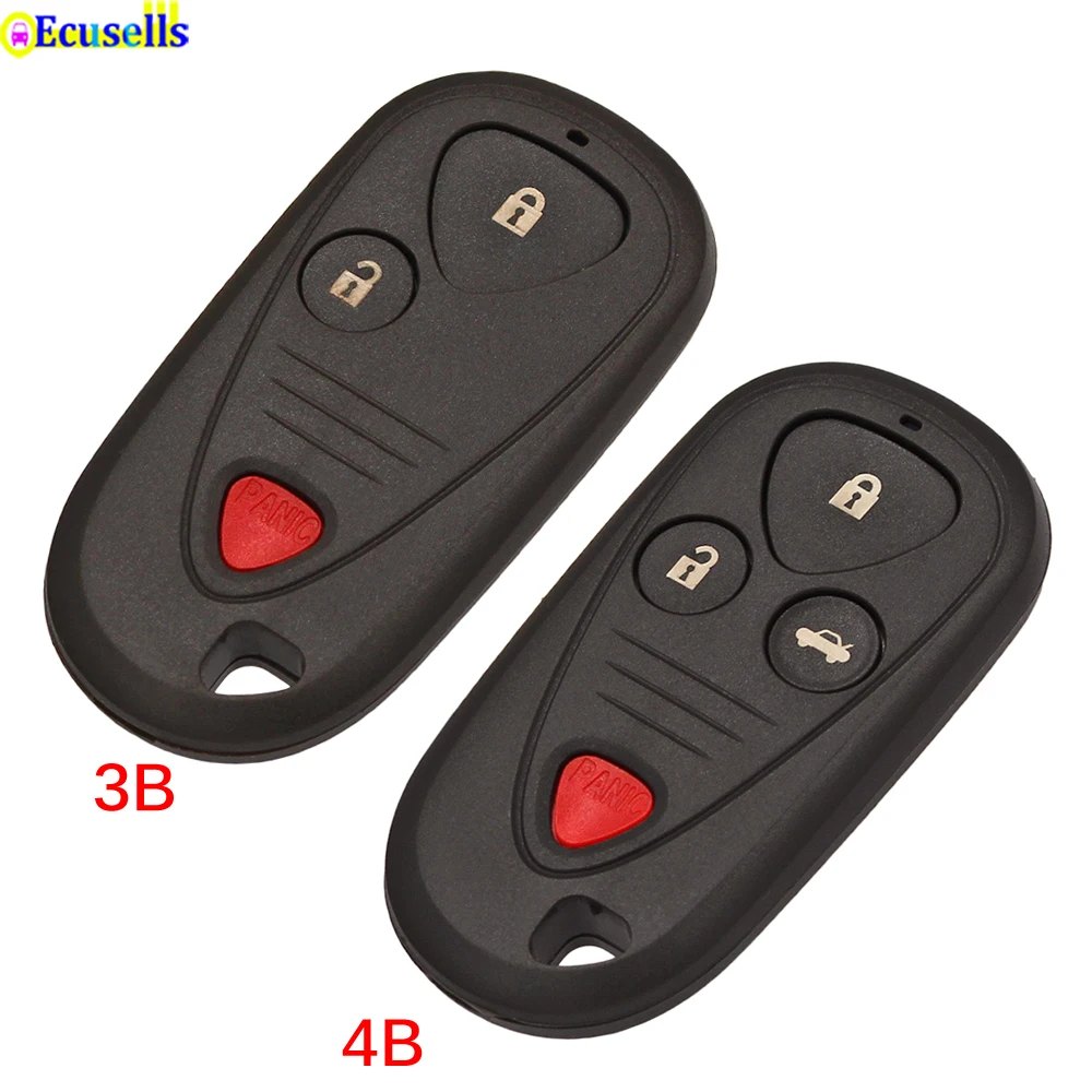 Acura replacement remote key shell