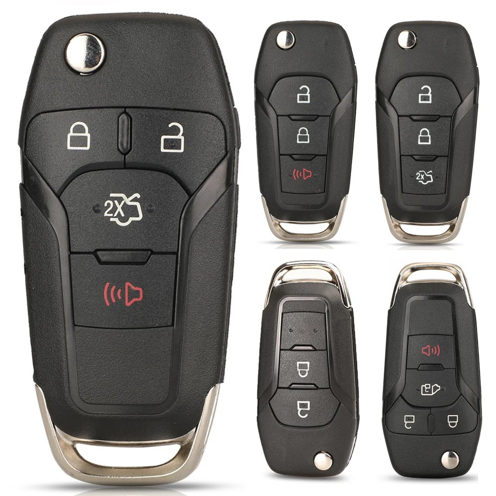 Ford flip folding car key shell