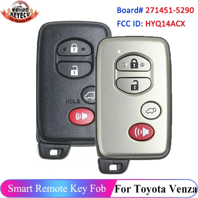 HYQ14ACX smart key remote for Toyota Venza