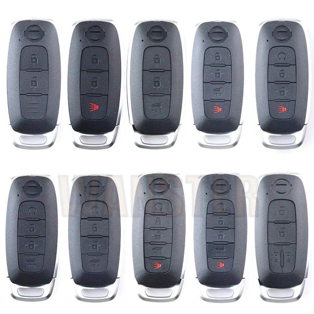 for Nissan X-trail T33 Qashqai J12 Teana Altima Ariya Juke Kicks Sakura 2023 2024/Car Key Fob Case Shell Housing