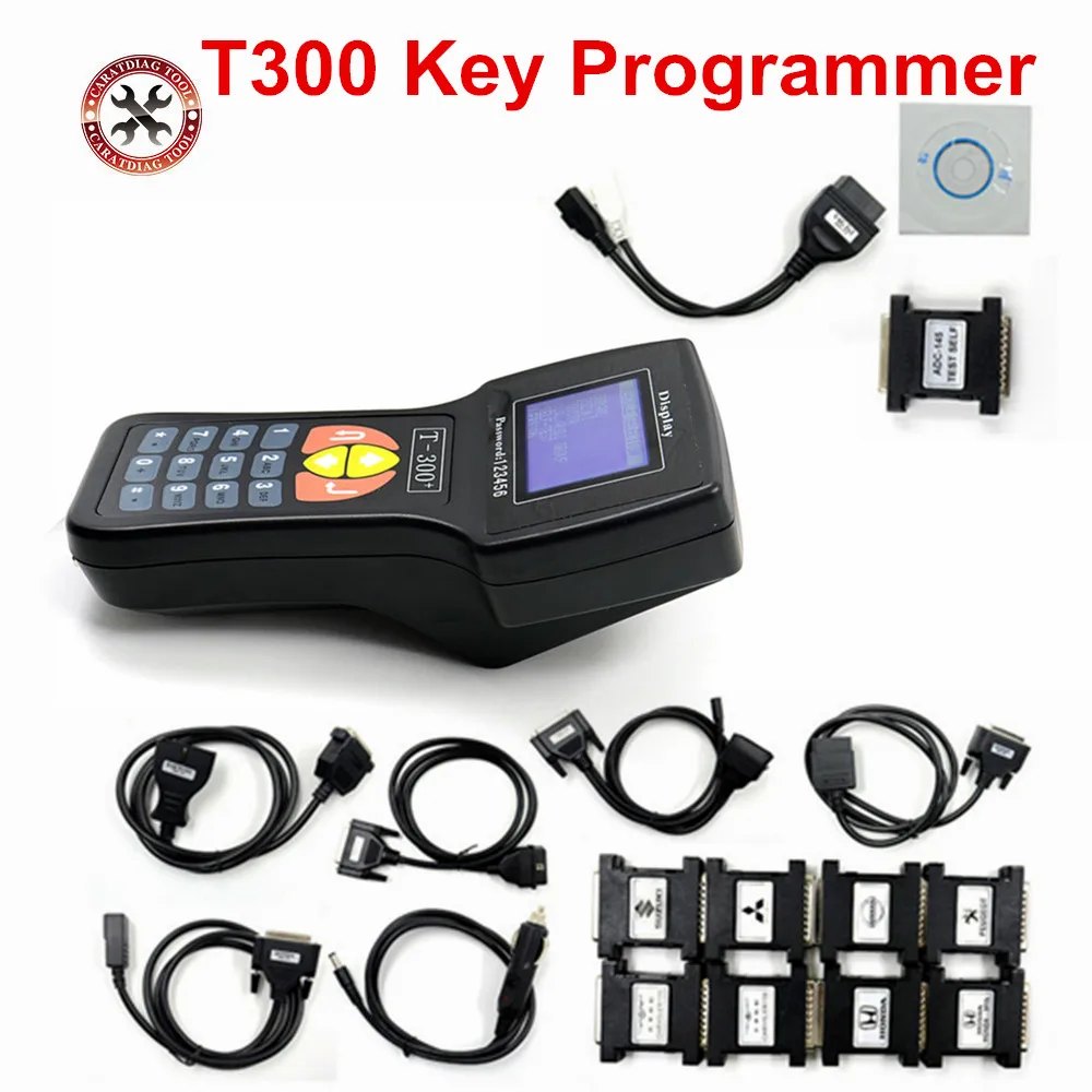 T300 Auto Key Programmer For Multi brand Cars 300 Car Immobilizer Key Decorder Maker Anti-Theft Matching Transponder Free Ship