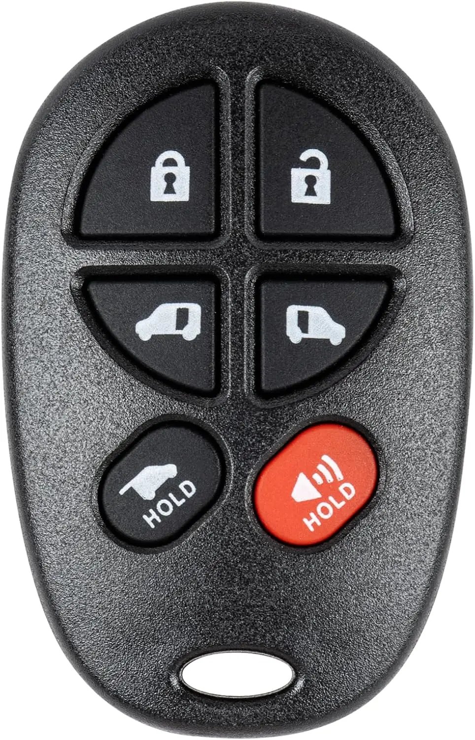 Toyota Sienna six button remote key
