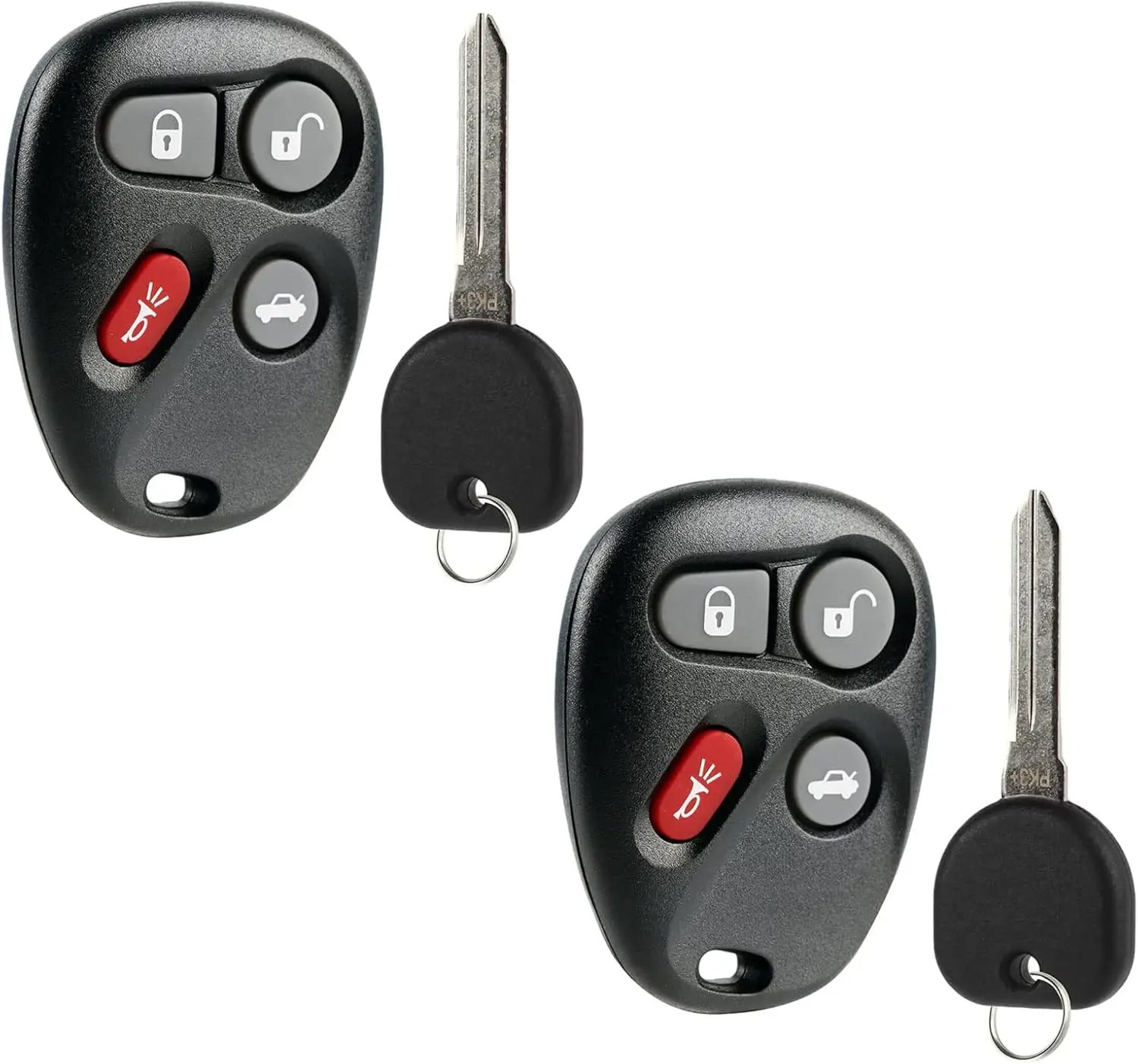 Cadillac CTS key fob and PK3 pair
