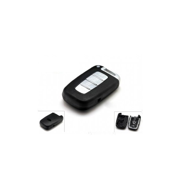 Four button Hyundai smart remote key shell, two to a pack