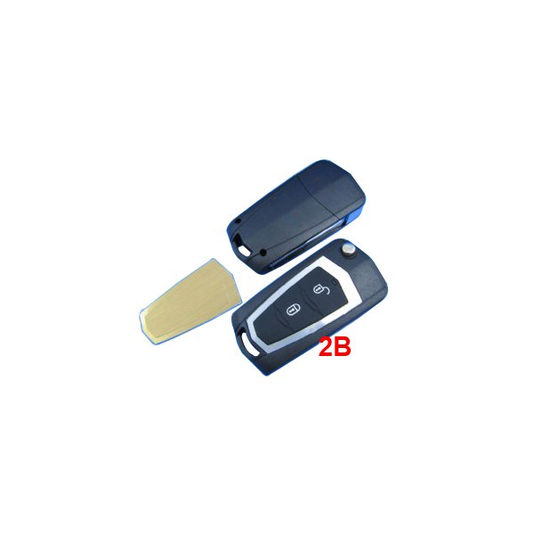 Modified two button flip key shell for the Hyundai Elantra