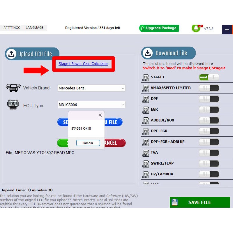 XRemover DTC advanced version licence
