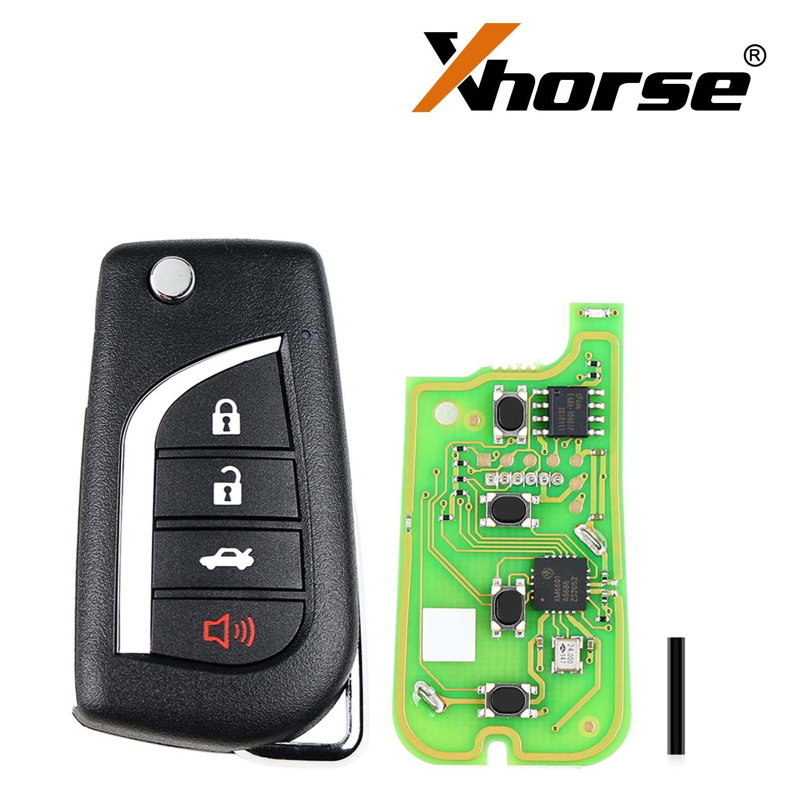 Xhorse XKTO10EN Toyota flip remote keys
