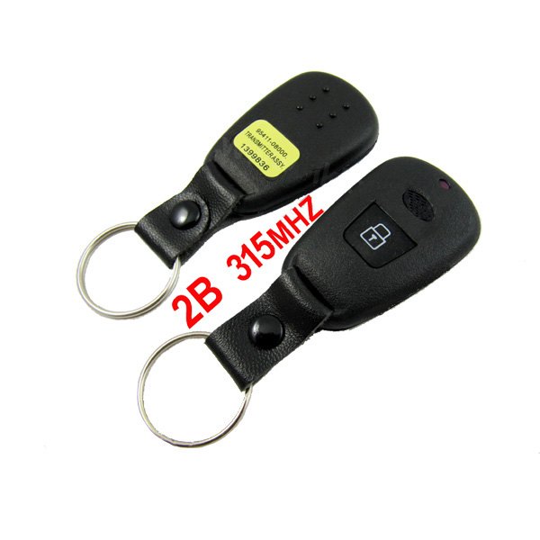 Two button 315MHz remote key for the Hyundai Elantra