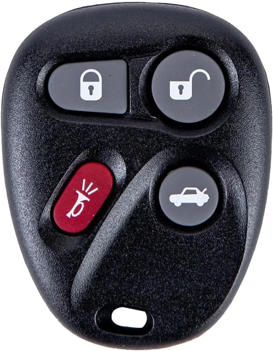 1Pc Key Fob KOBLEAR1XT Fits Chevy Cadillac, Self Programming, Only Regular Key Cars