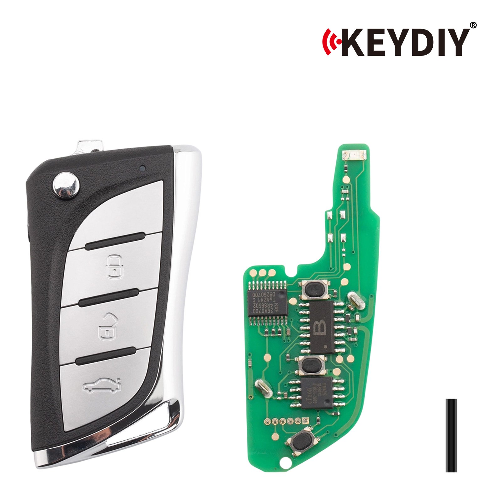 KEYDIY NB24-3 Lexus flip remote keys