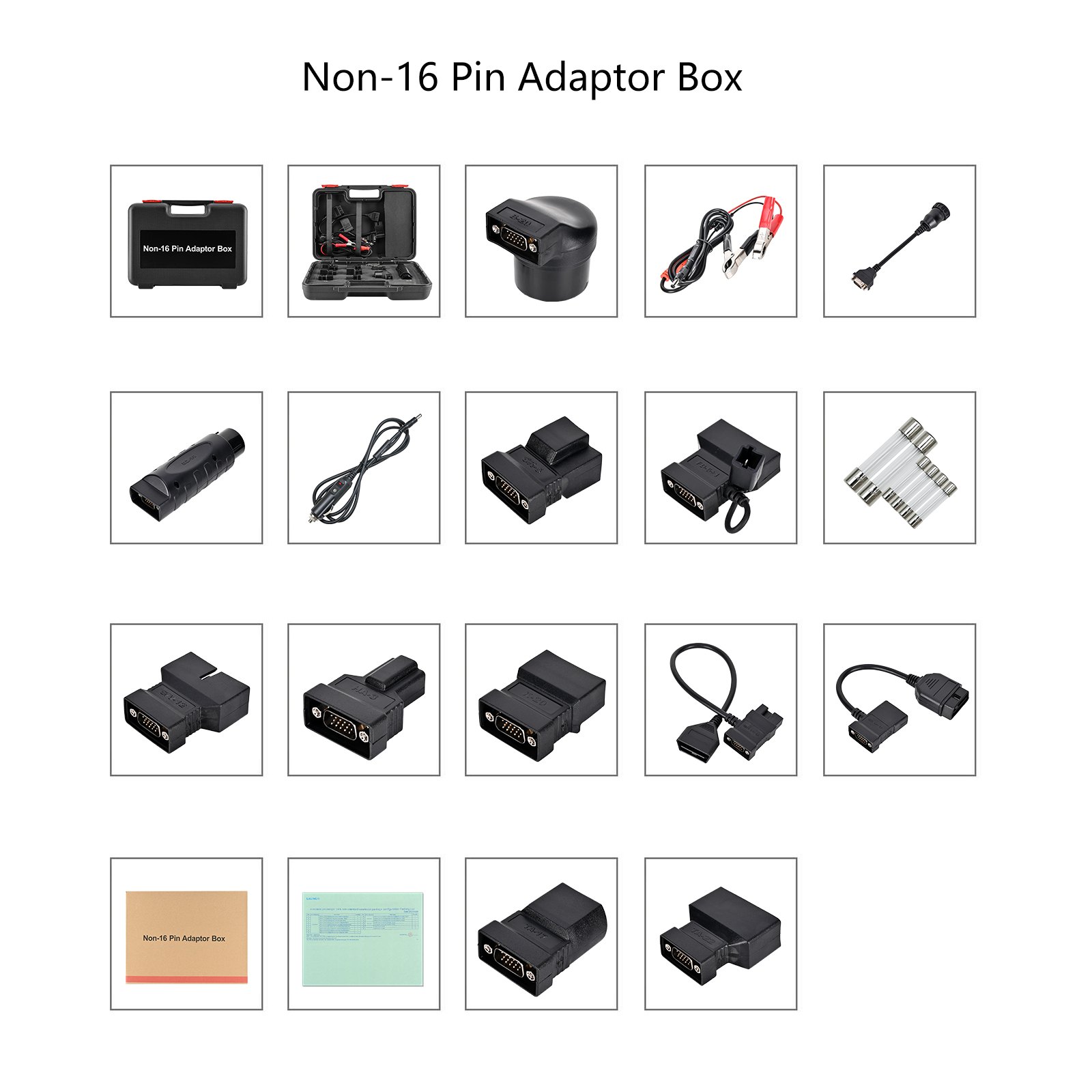 Launch non-16 pin adapter box kit