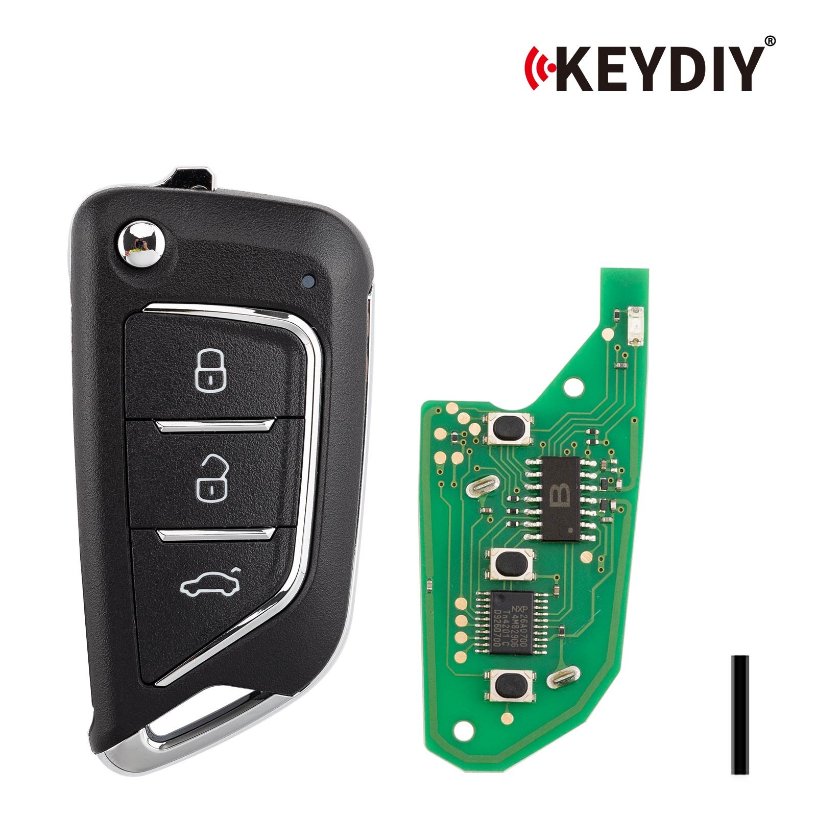 KEYDIY NB21-3 knife type flip keys