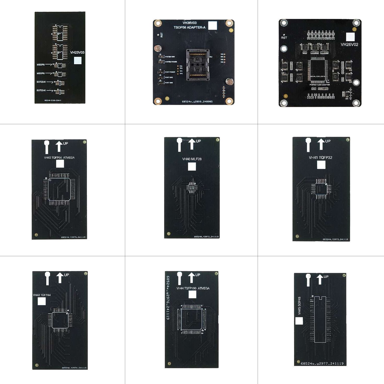 Xhorse Multi Prog EEPROM and FLASH adapters