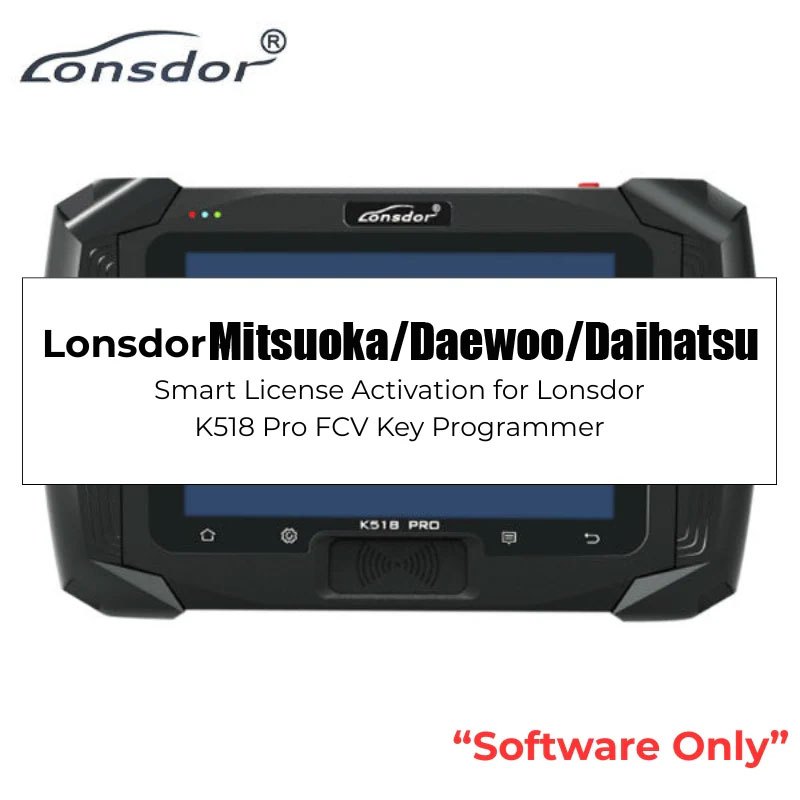 Lonsdor Daihatsu licence activation