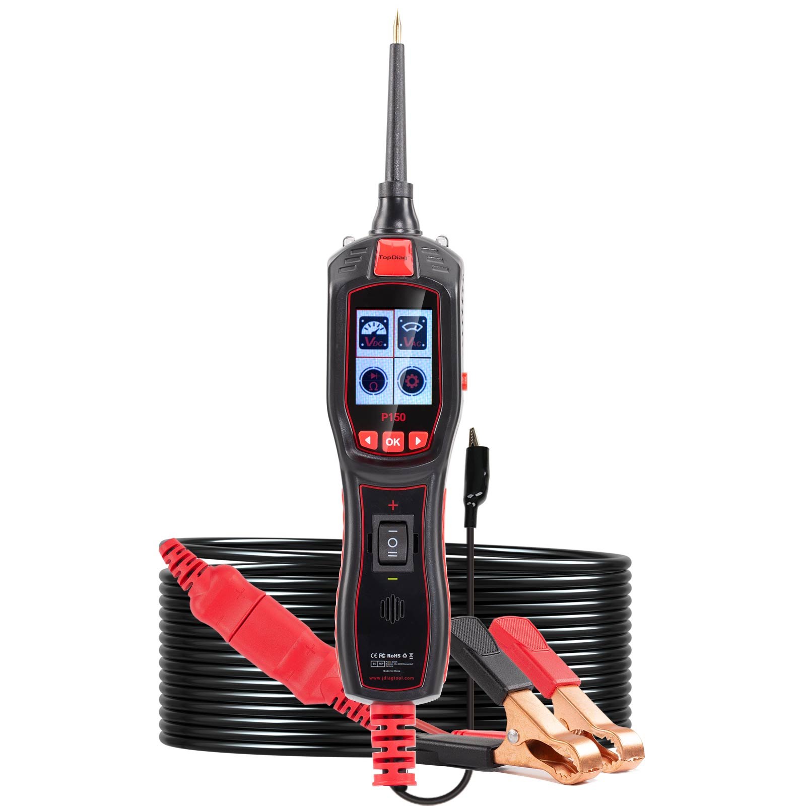 TOPDIAG P150 electrical system tester