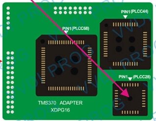 Xhorse VVDI Prog TMS370 adapter