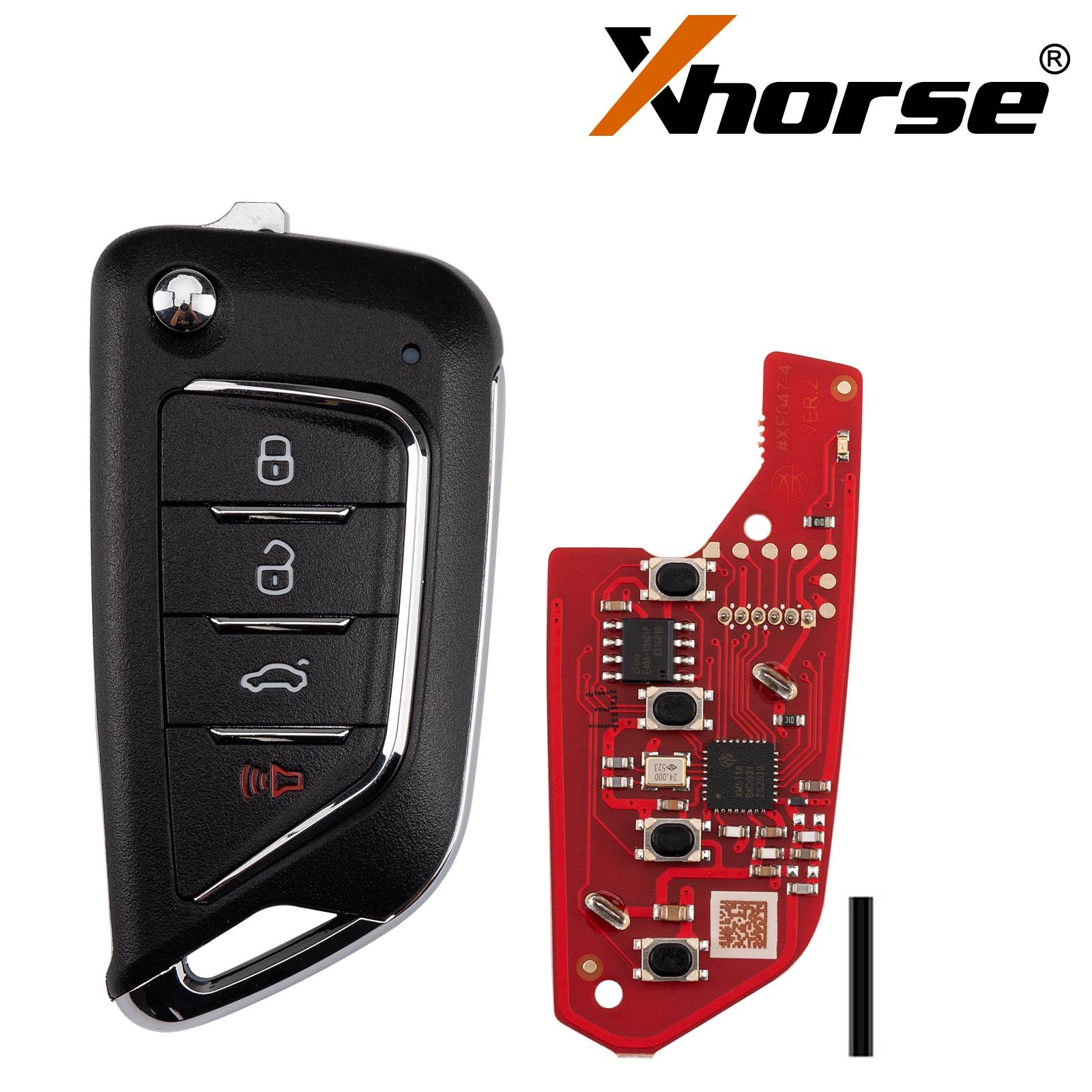Xhorse XKCD06EN four button universal wired remote key