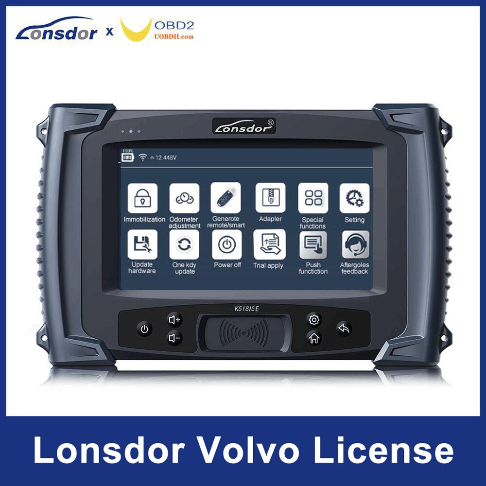 Lonsdor Volvo smart key licence