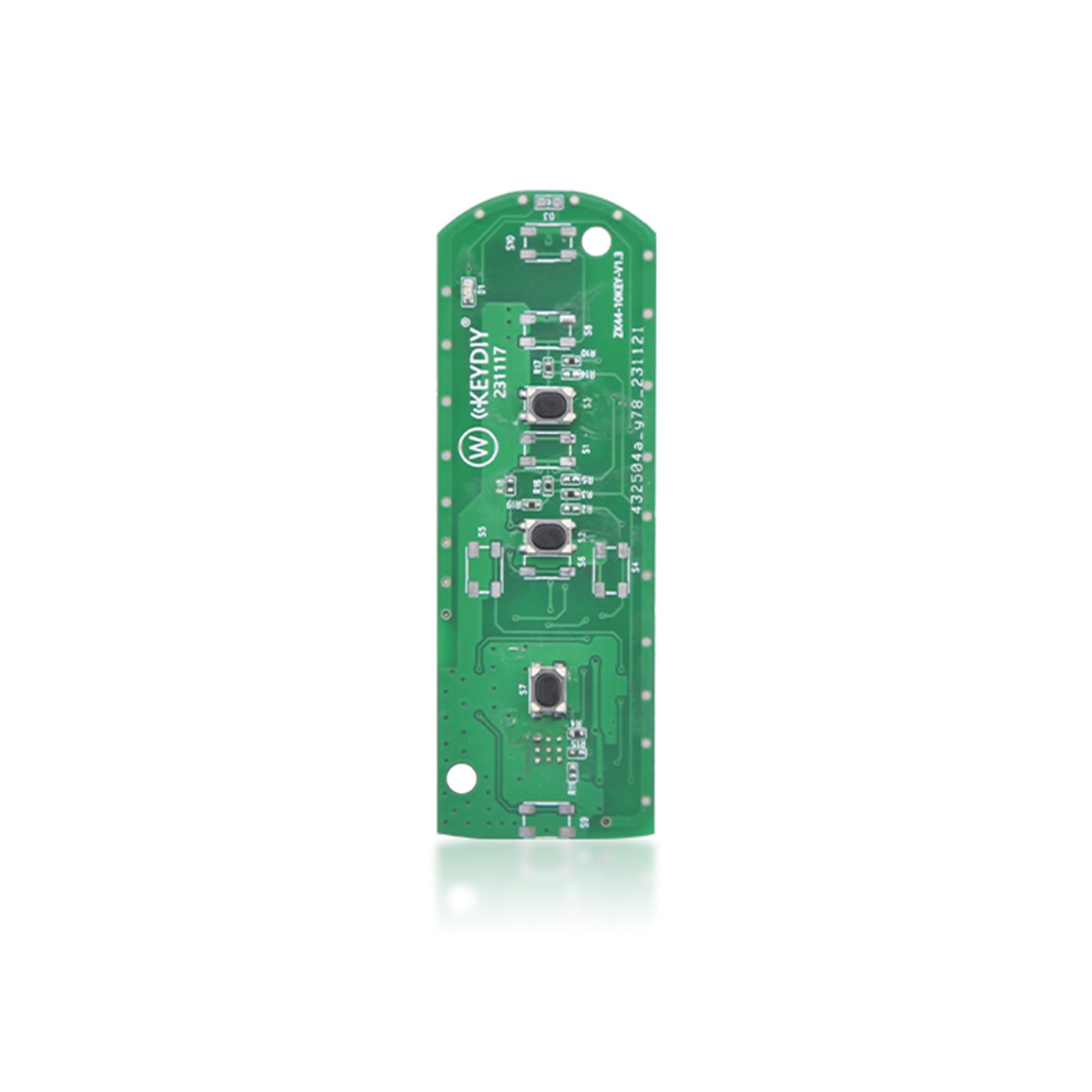 KEYDIY ZB44-3 three button smart remote circuit board