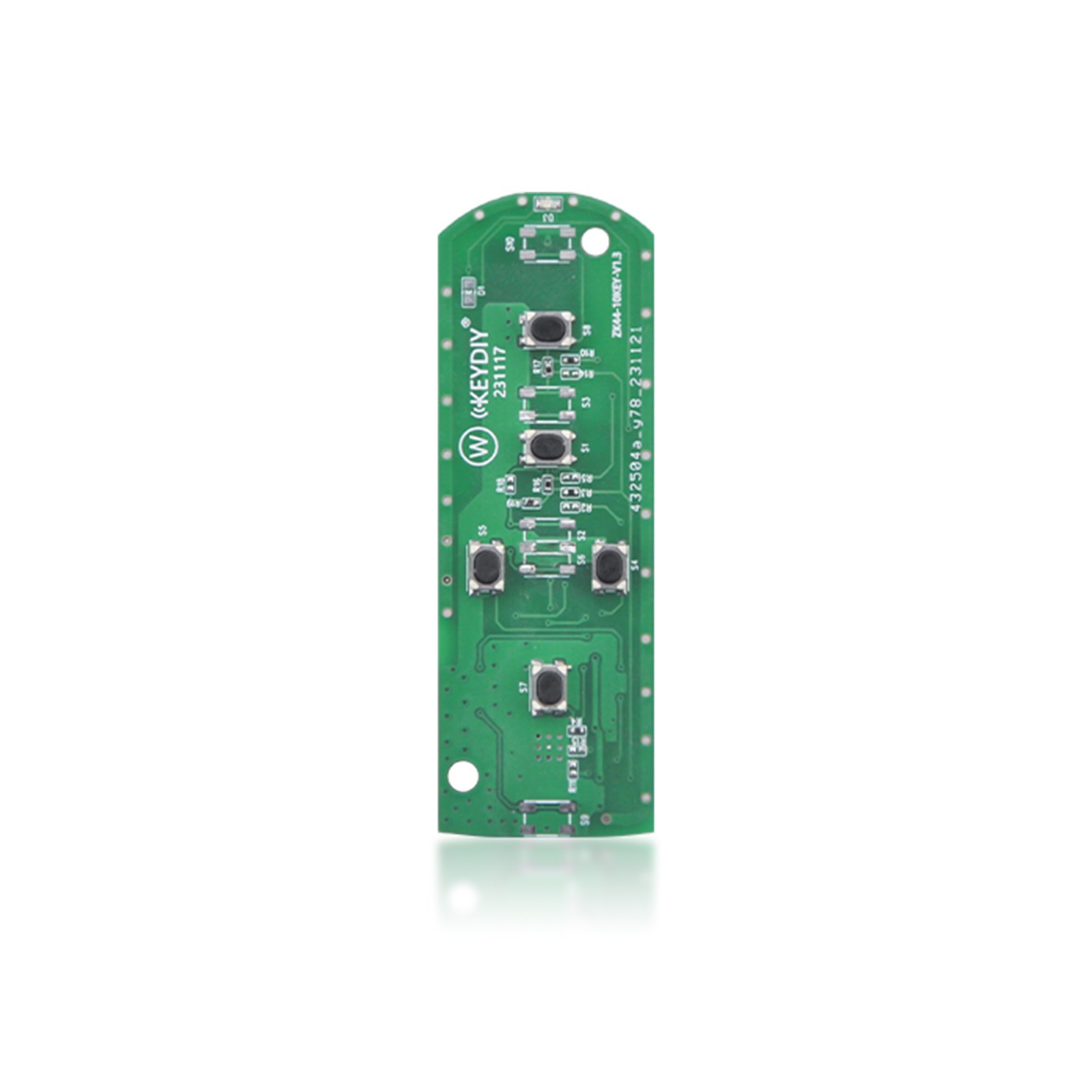 KEYDIY ZB44-5 five button smart remote circuit board
