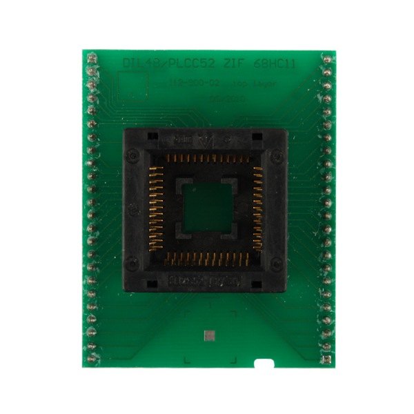 PLCC52 68HC11 socket adapter