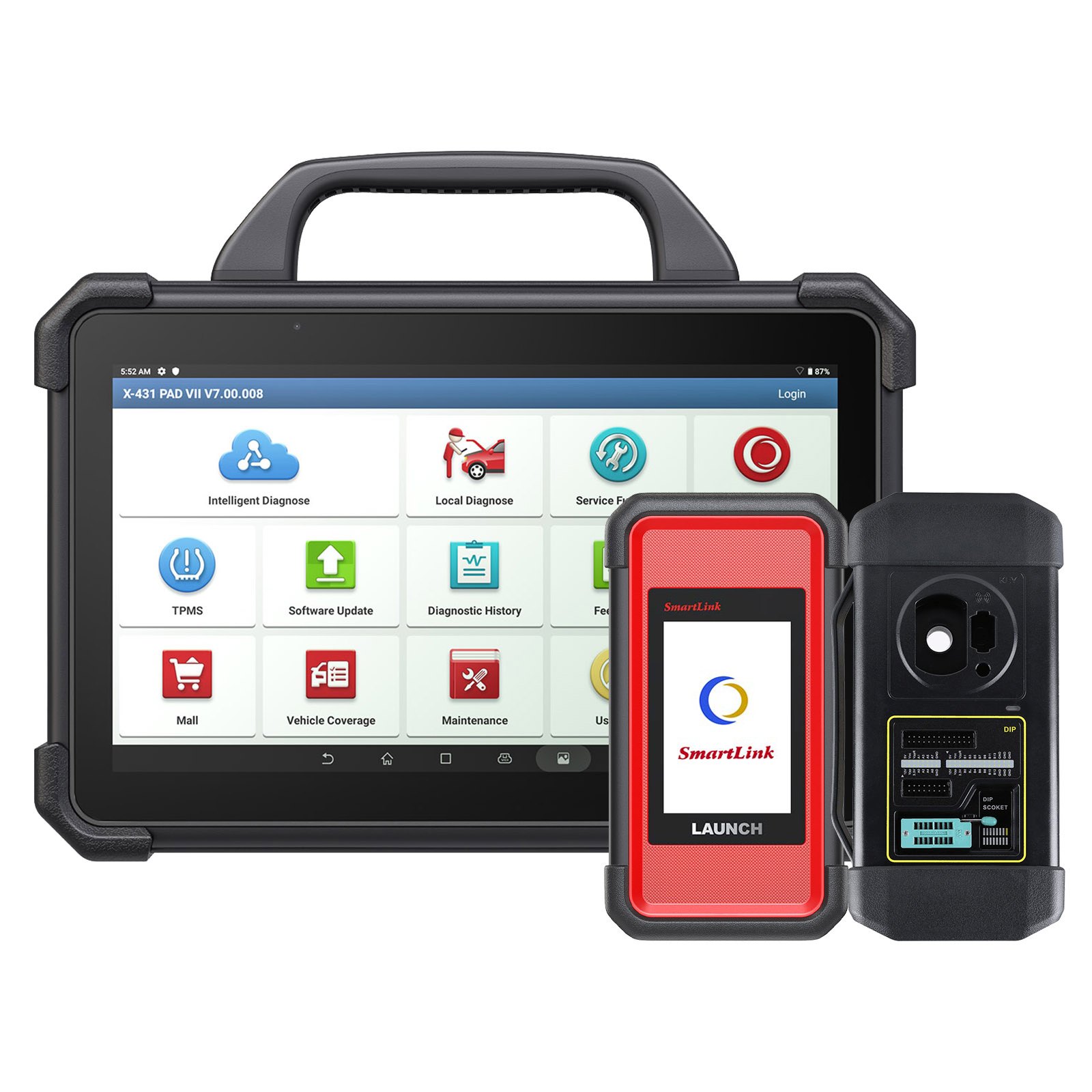 2026 Launch X-431 PAD VII PAD 7 Elite Plus GIII X-Prog 3 Support Key Programming/ Online Coding and ADAS Calibration Get Free CRP123X
