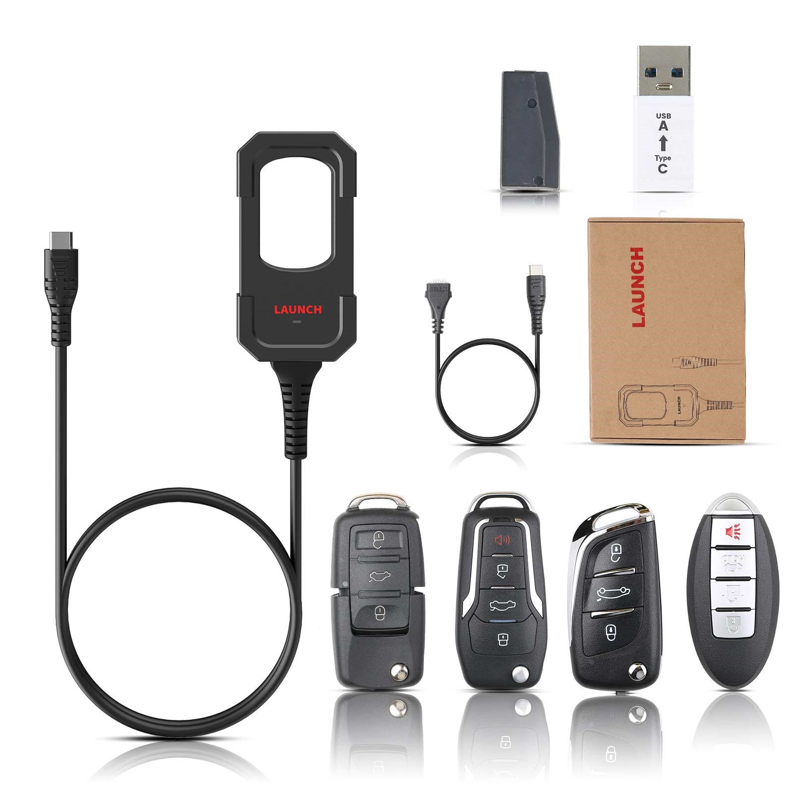 Launch X431 key programmer and remote maker with super chip