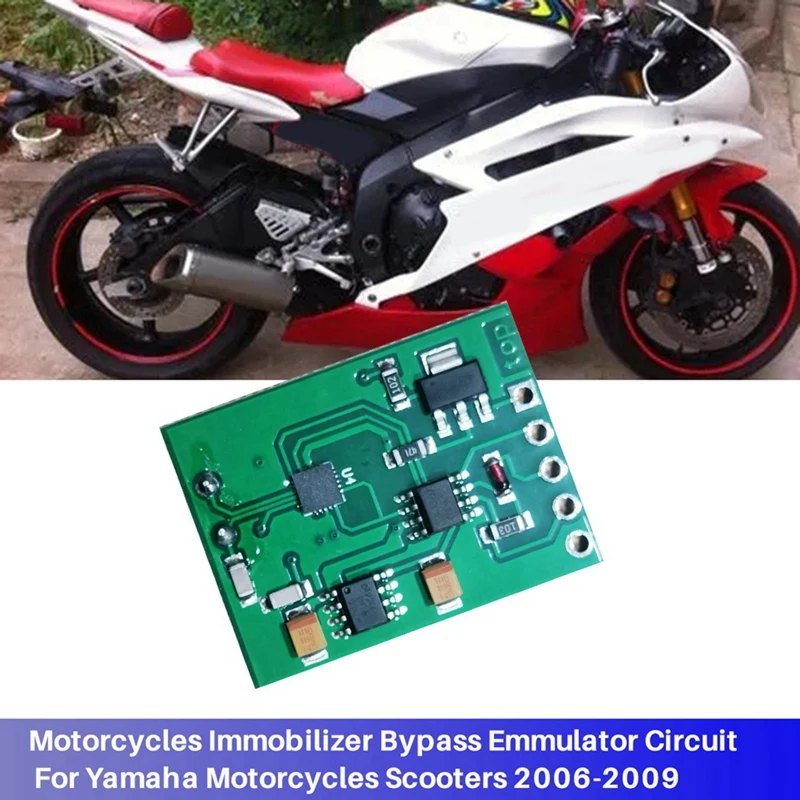Yamaha motorcycle immobiliser emulator circuit board
