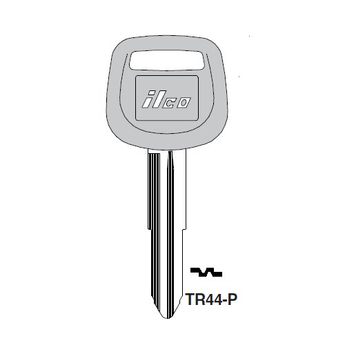 Ilco TR44-P uncut key blank