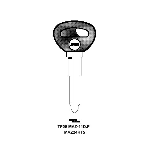 JMA MAZ24RT5-RW uncut key blank