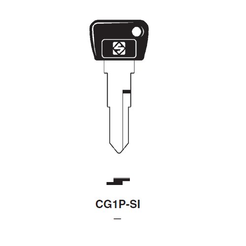 Ilco CG1P-SI uncut key blank