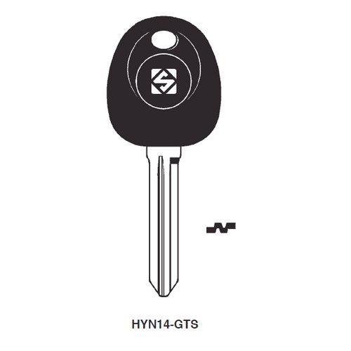 Ilco HYN14-GTS uncut key blank