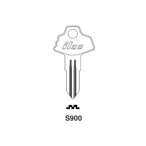 Ilco S900 uncut key blank for Lagard