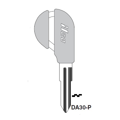 Ilco DA30-P uncut key blank