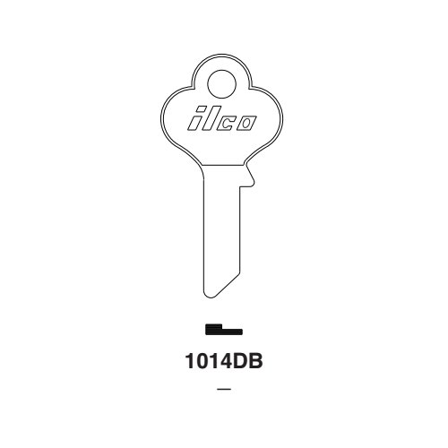 Ilco 1014DB uncut key blank for Eagle Lock