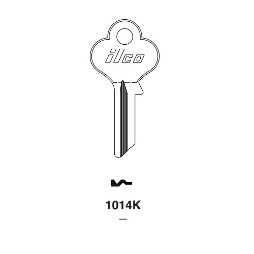 Ilco 1014K uncut key blank for Eagle Lock
