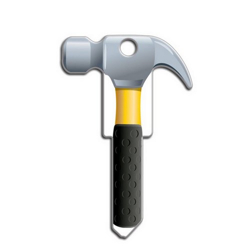 Kwikset KW1 Key Shapes - Shaped House Keys That Fit Your Life - Hammer