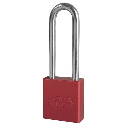 63254 Rekeyable Padlock Solid Aluminum 1-3/4" x 5/16" x 2"