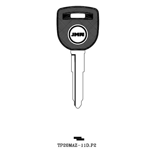 JMA TP20MAZ-11D.P2 uncut key blank