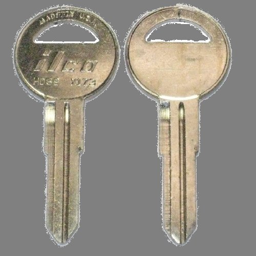 Ilco X173 uncut key blank for Honda Automobiles