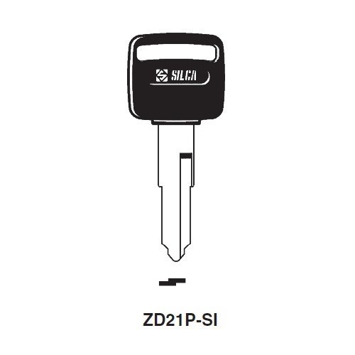 Ilco ZD21P-SI uncut key blank
