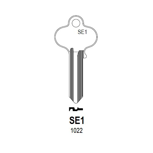 Taylor by Ilco 1022 uncut key blank for Segal
