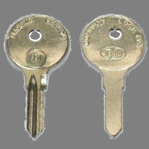 Ilco BIL1 uncut key blank for Bicycle