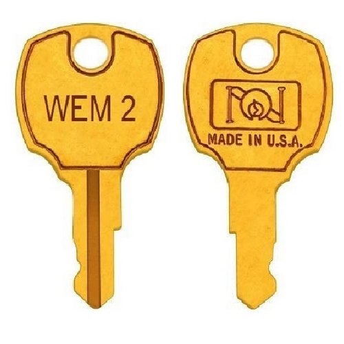 National Lock WEM2 Key for Cutler Hammer Electrical Panel Locks