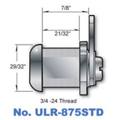 7/8 Std Replacement Camlock Pkg. KD